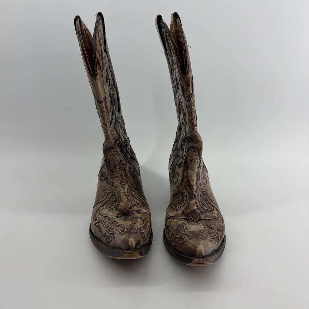 Corral Vintage Style M4841 pointed toe Western Enlayed Boots Women's Size 8.5M - Picture 3 of 8